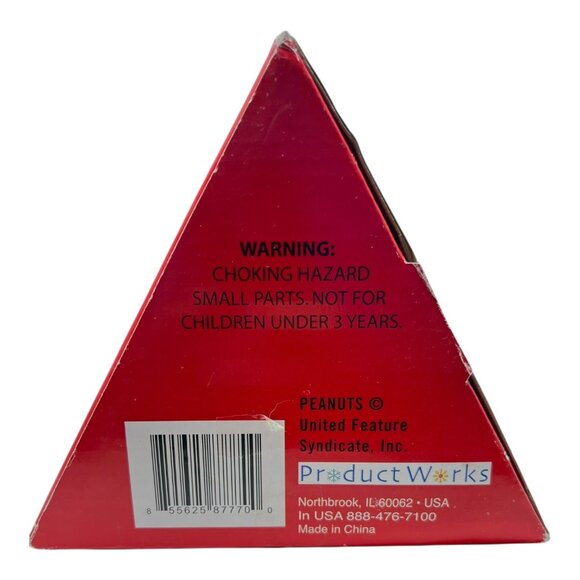 Peanuts Charlie Brown Christmas Tree 24 in Ornament Stand Linus's Blanket - Picture 5 of 6